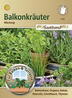 Balkonkräuter Saatband für Balkon & Terrasse Bohnenkraut...