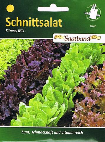 Schnittsalat saatband samen Fitness Mix Salat vitaminreich