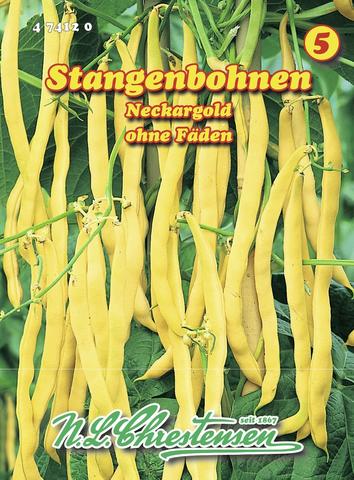 Stangenbohne Neckargold (Stangenbohnensamen)