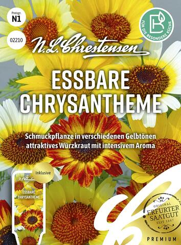 Essbare Chrysantheme